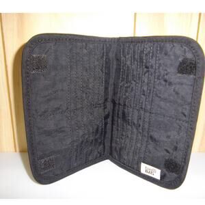 Bag in BAG Black Slim Light Weight Credit Card Holder Wallet